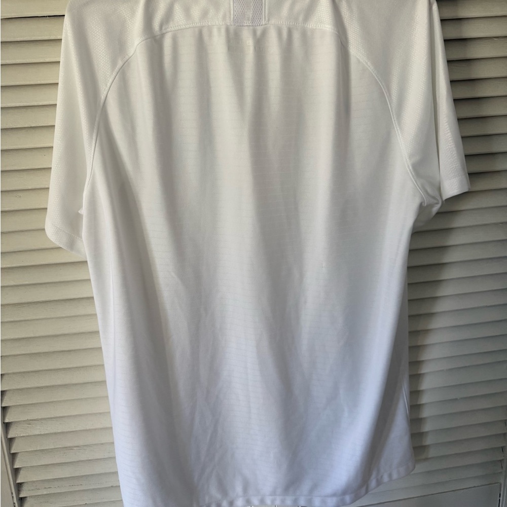 Nike Men's White England Soccer Jersey - Picture 5 of 6